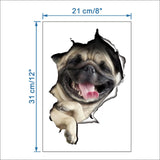 Cats 3D Toilet Sticker