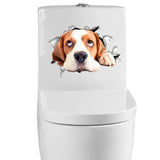 3D Dog Wall Stickers