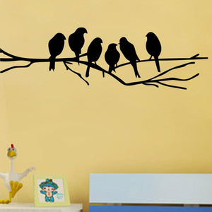 Black Birds Wall Sticker