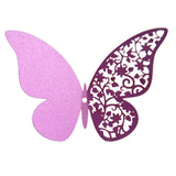 12pcs Pearl Paper Butterfly Wall Stickers