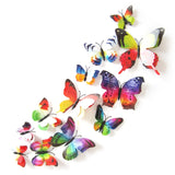 12pcs 3D Butterfly Wall Stickers