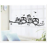Cute 5 Owls Wall Sticker