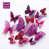 Double Layer Butterfly Wall Sticker