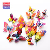 Double Layer Butterfly Wall Sticker