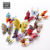 Double Layer Butterfly Wall Sticker